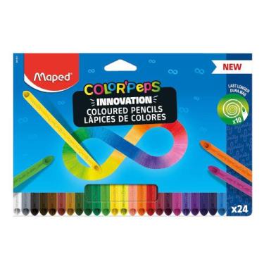 Imagem de Lápis de Cor Maped Infinito Color Peps com 24 Cores