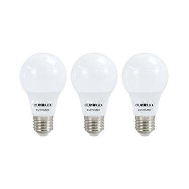 Imagem de 3 Lâmpada Inteligente CONTROLED Sensor de Presença 9W Bivolt 2700K OUR