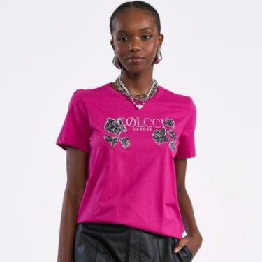 Imagem de Camiseta Colcci Garden Feminino-Feminino