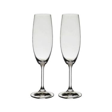 Imagem de Taça De Cristal Bohemia Para Champanhe 220 ml Lara 2 Peças - Bohemia C