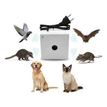 Imagem de Repelente Ultrassônico Rpx Mult Espanta Animais E Pássaros
