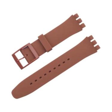 Imagem de Pulseira De Silicone Colorida 16mm-20mm, Strap De Borracha À Prova d'Á