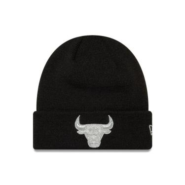 Imagem de Gorro New Era NBA Chicago Bulls Metallic Silver-Masculino