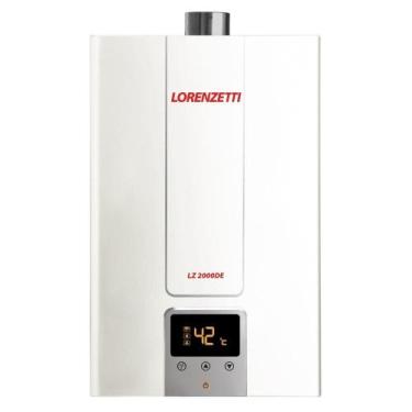 Imagem de Aquecedor de Água GLP Lorenzetti LZ 2000DE, 20 Litros, Exaustão Forçad