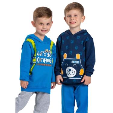 Imagem de Conjunto de Moletom Infantil Menino