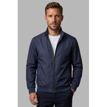 Imagem de Jaqueta Reserva Masculina Bomber Nylon Azul Marinho - Cor Azul marinho
