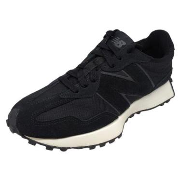 Imagem de Tênis Masculino Casual Tratorado Moderno 327 V1 New Balance, Preto, Pr