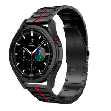 Imagem de Pulseira de aço inoxidável esmaltado RABUZI para Samsung Galaxy Watch