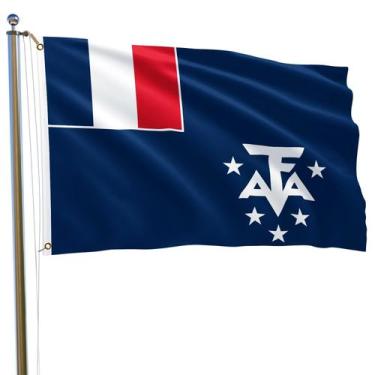 Imagem de Bandeira MTTUOU Território Francês do Sul e Antártico 150x240cm