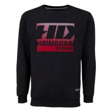 Imagem de Moletom hd masculino fechado 9967a, Preto, P