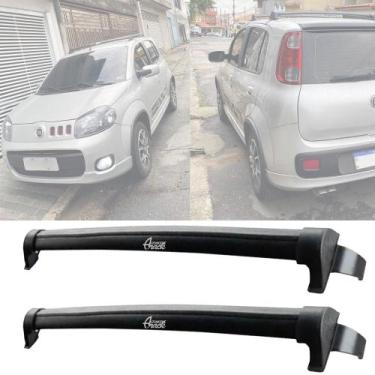 Imagem de Rack Teto Aluminio Automotive Rack Fiat Uno Vivace EVO PRETO