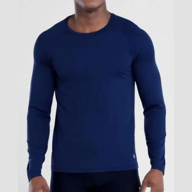 Imagem de Camiseta Manga Longa Proteção Uv50+ Beachwear Mash 309.01 Plus Size, A