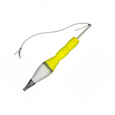 Imagem de Boia de Arremesso Ref. 08 60g  Boias Barão , Amarelo