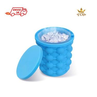Imagem de Balde De Gelo De Silicone Gelo Fácil Ice Magic Cube - WCY