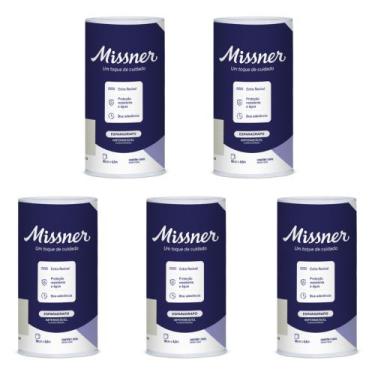 Imagem de Esparadrapo Impermeável Branco 10cm x 4,5m Missner - Kit com 5 Unidade