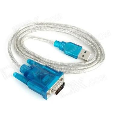 Imagem de Cabo Adaptador Usb 2.0 Para Rs232 (porta Serial) Para Laptop