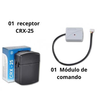 Imagem de Receptor Gerenciável por Aplicativo 2 Canais CRX-25 com Módulo BT-01 433,92 Mhz Hombrus