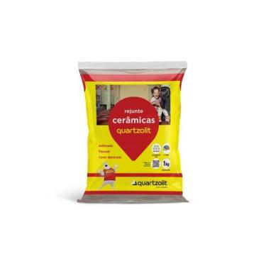 Imagem de Rejunte para Cerâmicas e Pedras Naturais Rejunte Cerâmicas Marrom Café 1KG para Pisos e Paredes Uso Residencial