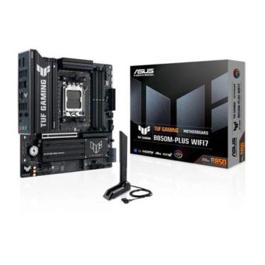 Imagem de Placa Mãe Asus TUF GAMING B850MPLUS WIFI7 AM5 4xDDR5 AMD B850 mATX 90M