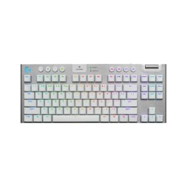 Imagem de Teclado Mecânico Gamer Sem Fio Logitech G915 X Lightspeed, Design TKL 