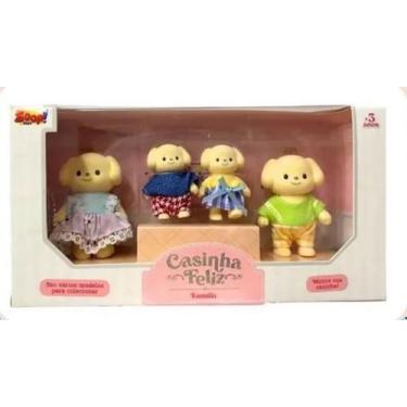 Imagem de Casinha feliz familia cachorro - zoop toys