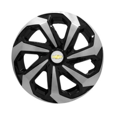 Imagem de Calota Esportiva Aro 13 Spider Black/Silver GM Corsa Celta Classic - E