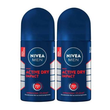 Imagem de Desodorante Nivea Men Dry Impact Plus Roll-on Antitranspirante 48h com