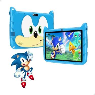 Imagem de Tablet Para Crianças Com Tecnologia Infantil E Proteção Antiqueda - JA