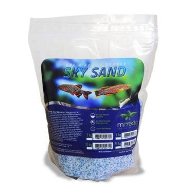 Imagem de Mbreda areia sky sand 2kg ( azul e branca ) - MBREDA AQUAPAISAGISMO