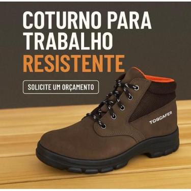Imagem de Coturno C/ Cadarco Nobuck Marrom N40 33102 - MT1