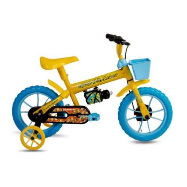 Imagem de Bicicleta Infantil Aro 12 Minions Amarelo Verden Bikes