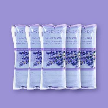 Imagem de Cera de Parafina NOVAL 2,7 kg Aroma de Lavanda - Pacote com 6 Unidades