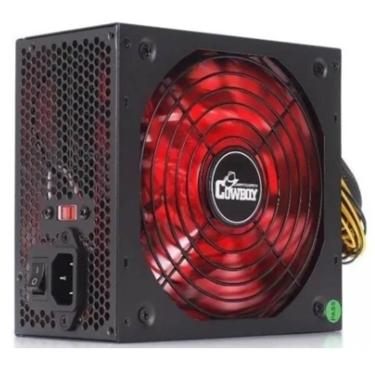 Imagem de Fonte Atx Pc 600w Real Gamer Silenciosa Bivolt Leds Kp-535