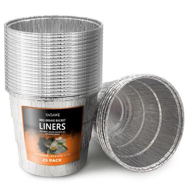 Imagem de YAOAWE Pacote com 25 peças de reposição para defumador de balde de fumante compatíveis com churrasqueiras de madeira Traeger e churrasqueira Oklahoma Joe's Smoker