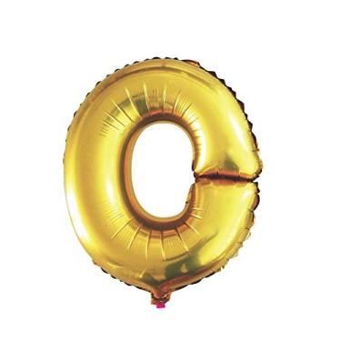 Imagem de Balão Dourado O - 28 Polegadas = 71 CM