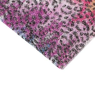 Imagem de Proteja a almofada de almofada de arte de unhas de mesa, almofada de suporte de mão de arte de unhas de experiência confortável, salão de beleza loja de manicure(Estampa de leopardo gradiente 03)