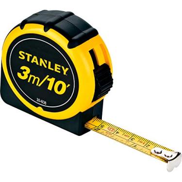 Imagem de Stanley Trena Global Plus 10m, Ferramenta Essencial para Tirar Medidas com Precisão, Modelo 30608
