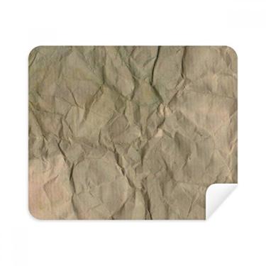 Imagem de Pano de limpeza de tela de textura de dobra suja, 2 peças, tecido de camurça