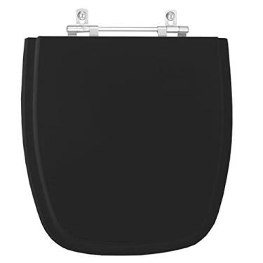 Imagem de Assento Sanitário Poliester Avant Plus Preto P/Bacia Incepa