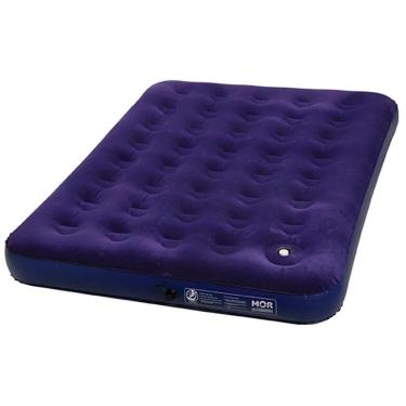 Imagem de Colchão Inflável Casal Multiuso MorLife R9072 PVC Resistente Aveludado c/ Bomba