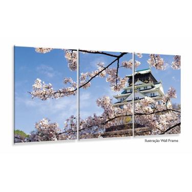 Imagem de Quadro Decorativo Cerejeira do Japão 120x60 em tecido