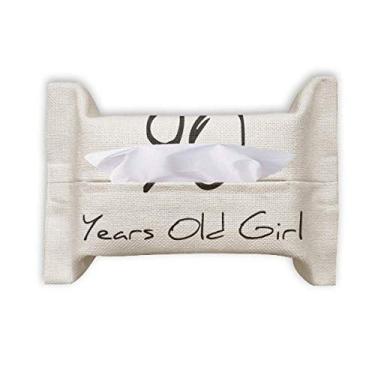 Imagem de Saco de papel de toalha facial para lenços de papel longevidade, para meninas de 90 anos