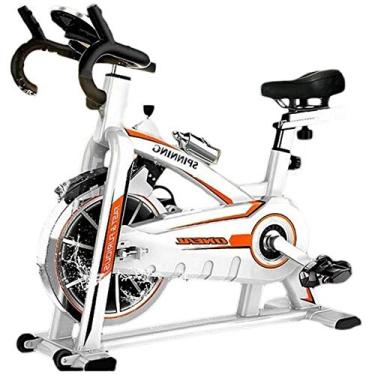 Imagem de Bicicleta ergometrica spinning branca 120kg oneal tp1100