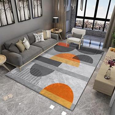Imagem de Tapetes para sala de estar, tapete para quarto tapete lavável marroquina, tapete de destaque não derramado, tapetes de área grande para sala de jantar tapete de sofá de cristal sem cabelo para sala de estar