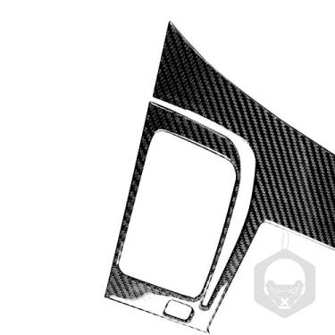 Imagem de FINMOKAL Para Honda Civic 8ª Geração 2006-2011 Fibra De Carbono Painel De Navegação Gps Tampa Da Estrutura Preto, Fibra De Carbono