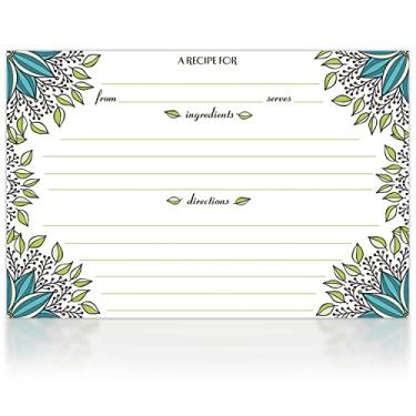 Imagem de Meadowsweet Kitchens Conjunto de 40 cartões de receitas - Novas folhas