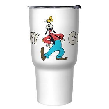 Imagem de Disney GOOF OG Caneca de viagem isolada de aço inoxidável de 765 ml, Multicolorida