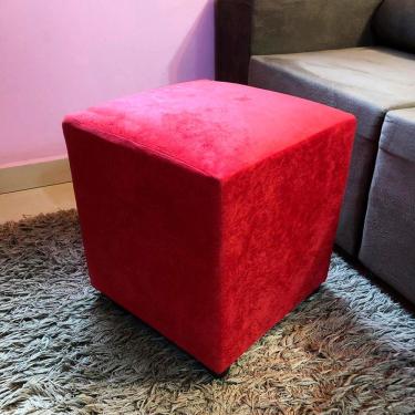 Imagem de Puff Quadrado Requinte Estofado