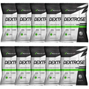 Imagem de Kit 10X Dextrox (Dextrose) - 1 Kg Natural - BodyAction
