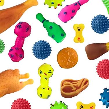 Imagem de Kit 12 Brinquedos Diversos Mordedores Para Pet Cachorro